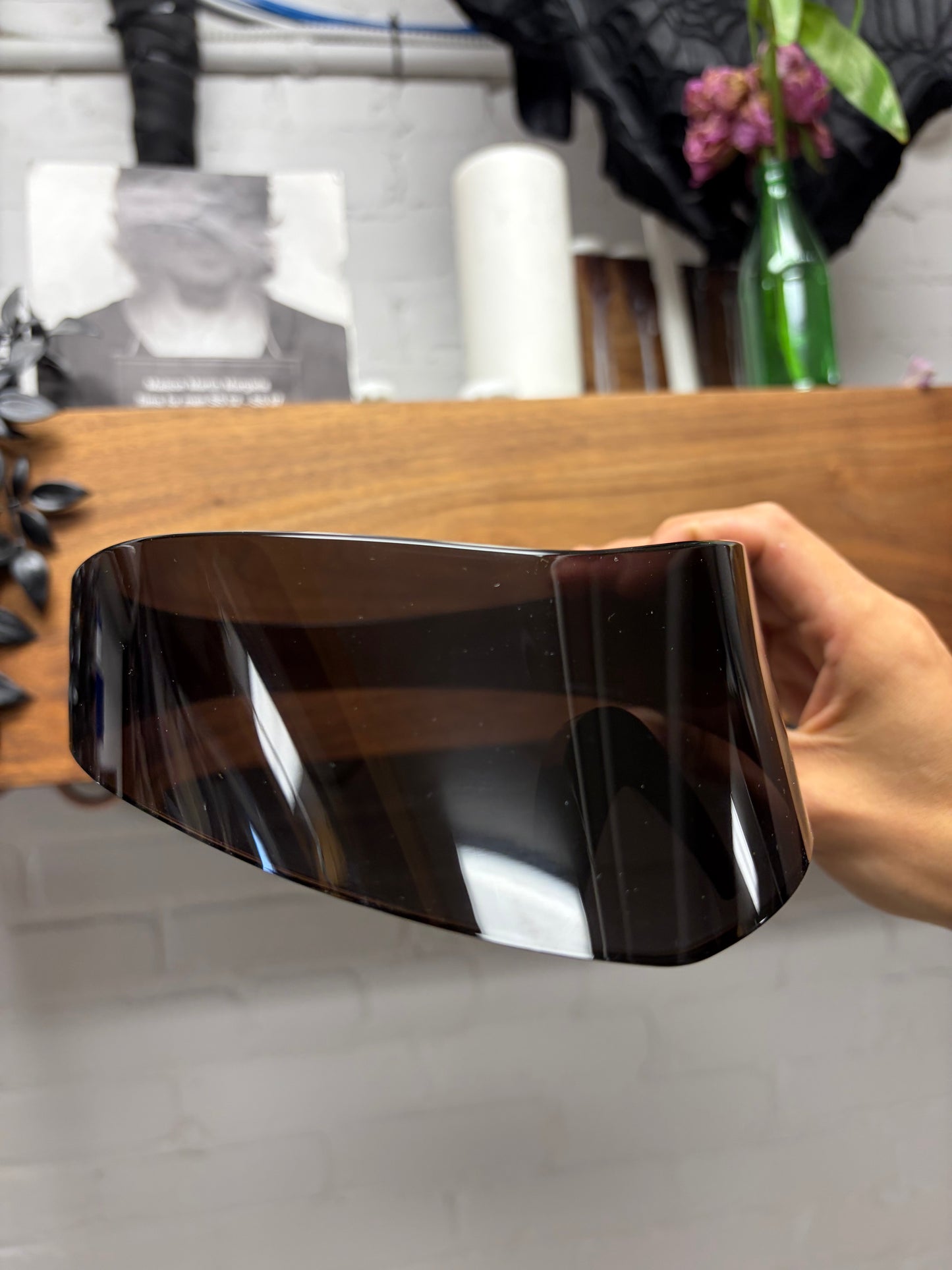 Balenciaga ‘360 Mask’ Wraparound Sunglasses