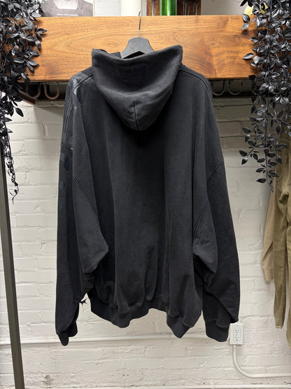 Vetements ‘Anarchy Logo’ Black Oversized Pullover Hoodie