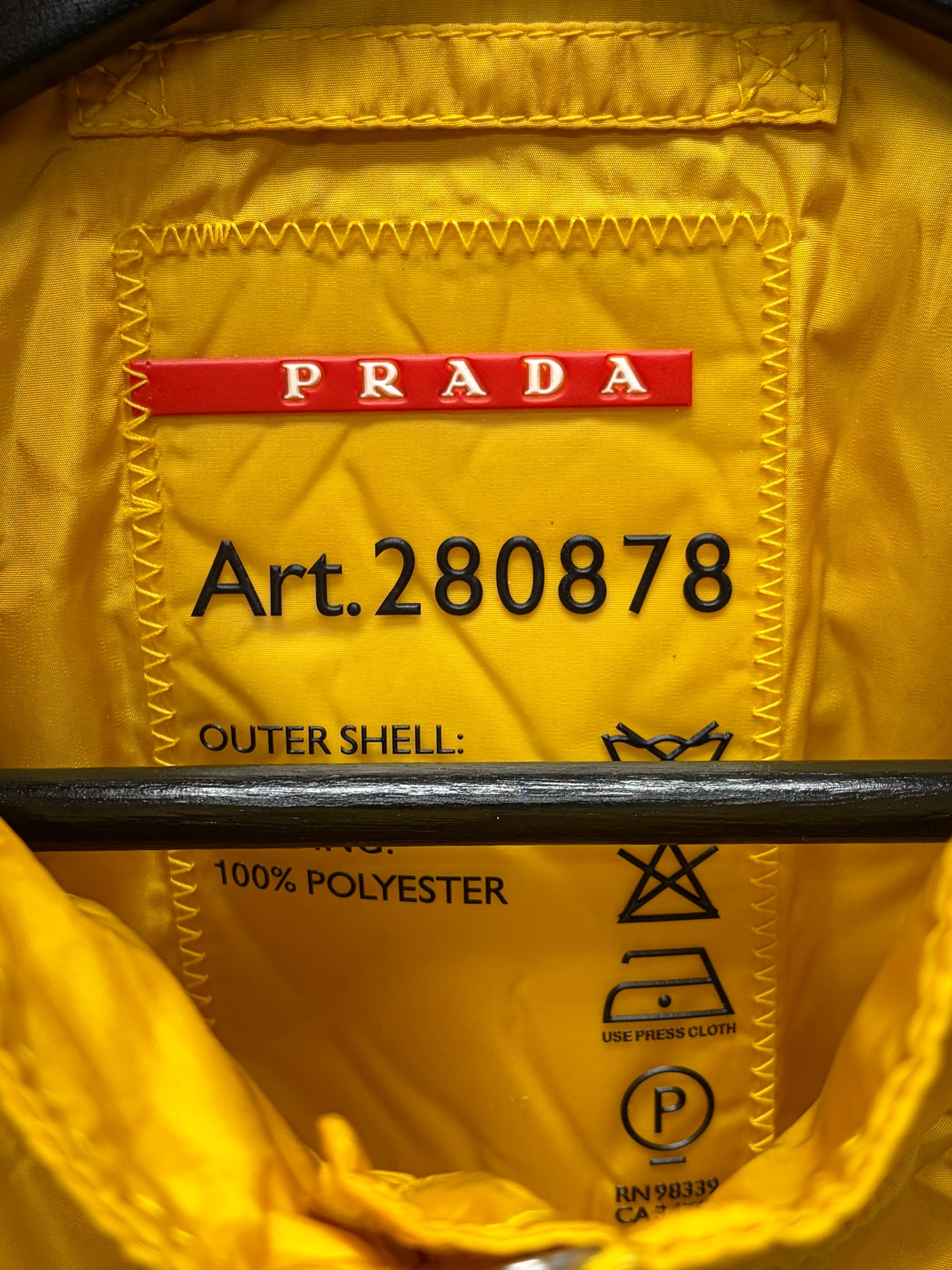 SS2006 Prada Lightweight Nylon Shell Jacket