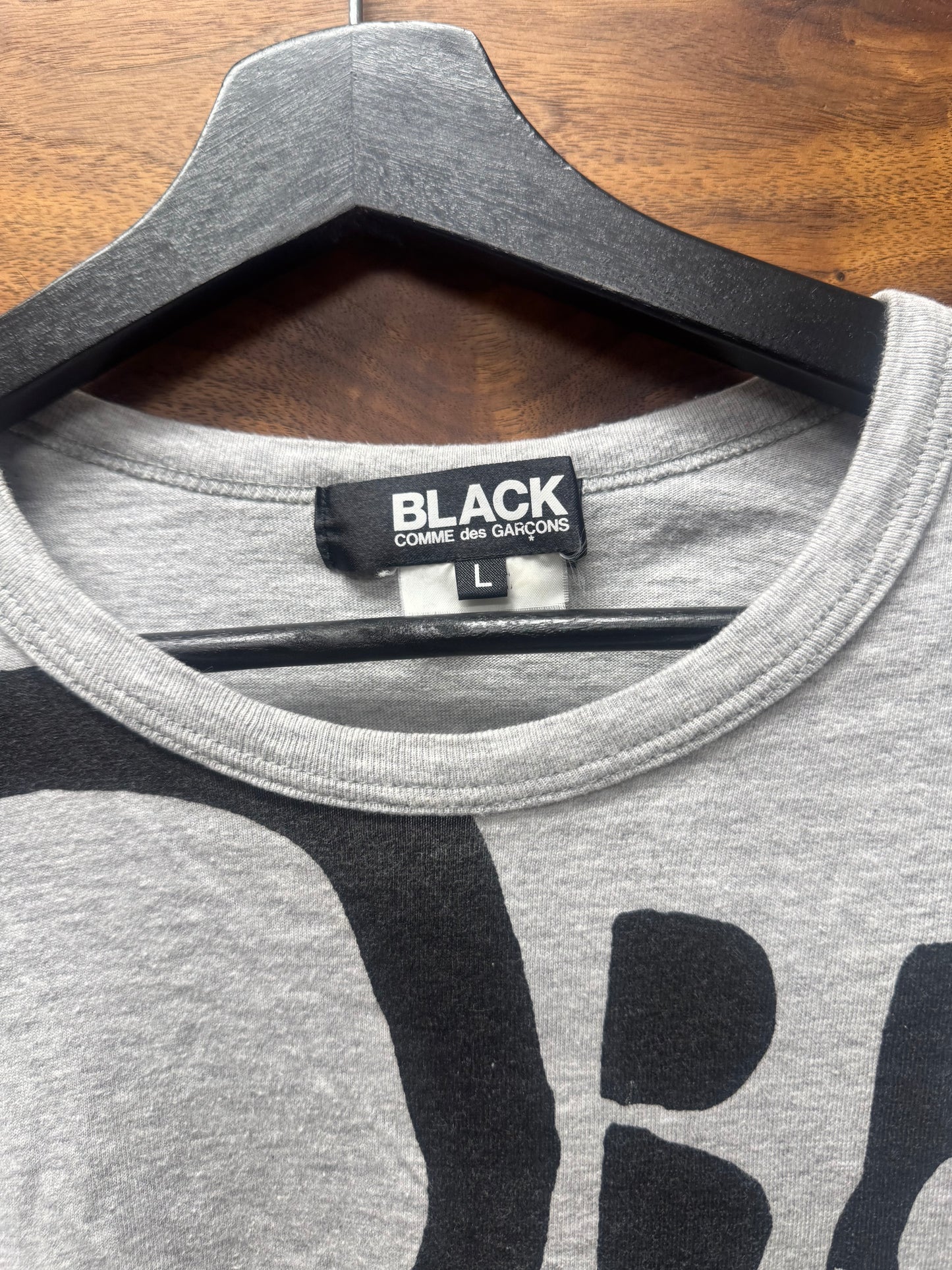 2018 Comme Des Garçons ‘Black’ Graphic T-Shirt