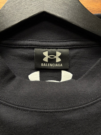 SS2025 Balenciaga x Under Armour Embroidered Logo T-Shirt