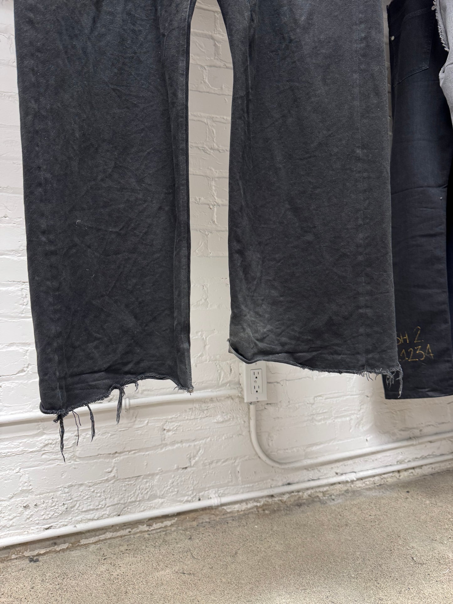 Rick Owens Mainline Wide Leg Denim