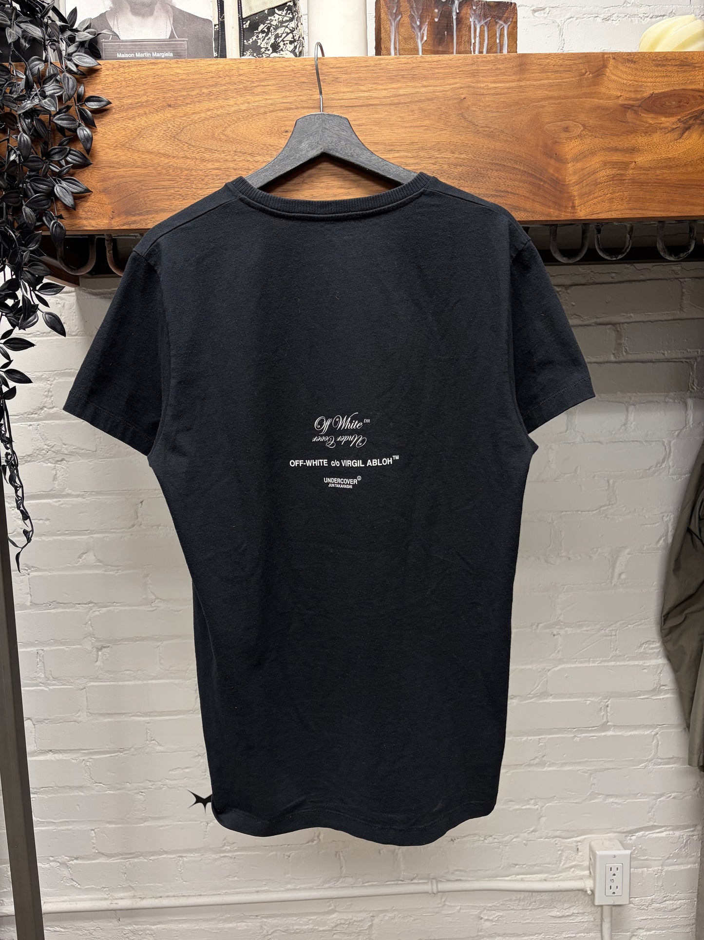 Undercover x Offwhite ‘Temptation Apple’ Black Graphic T-Shirt