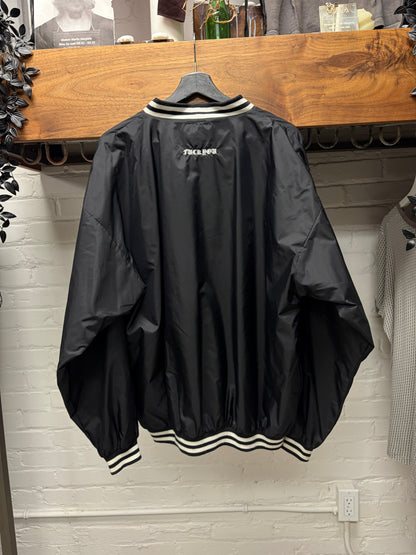 Chrome Hearts ‘Script Logo’ Black/White Nylon Pullover Bomber
