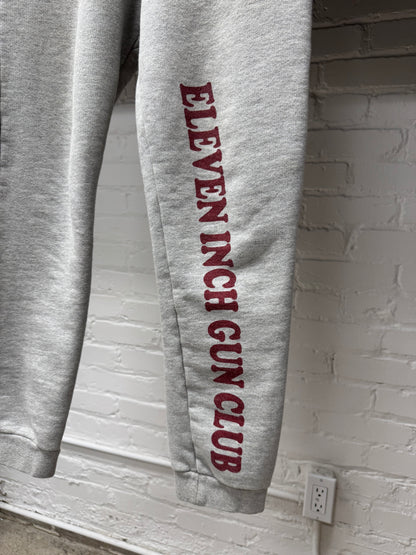 AW2017 Vetements ‘11 Inch Gun Club’ Grey Cotton Sweatpants