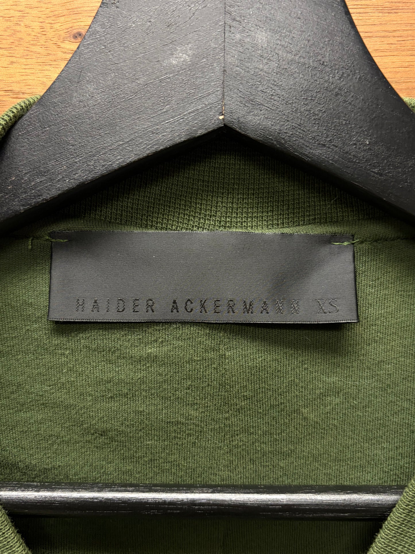 Haider Ackermann ‘Perth’ Thorn Embroidered Zip Up Bomber Sweatshirt