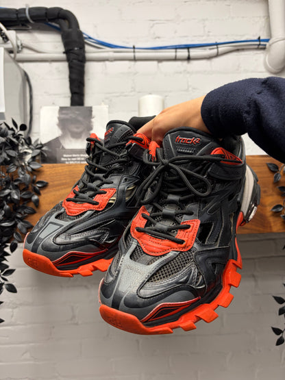 Balenciaga ‘Track 2’ Red/Black Low Top Sneakers