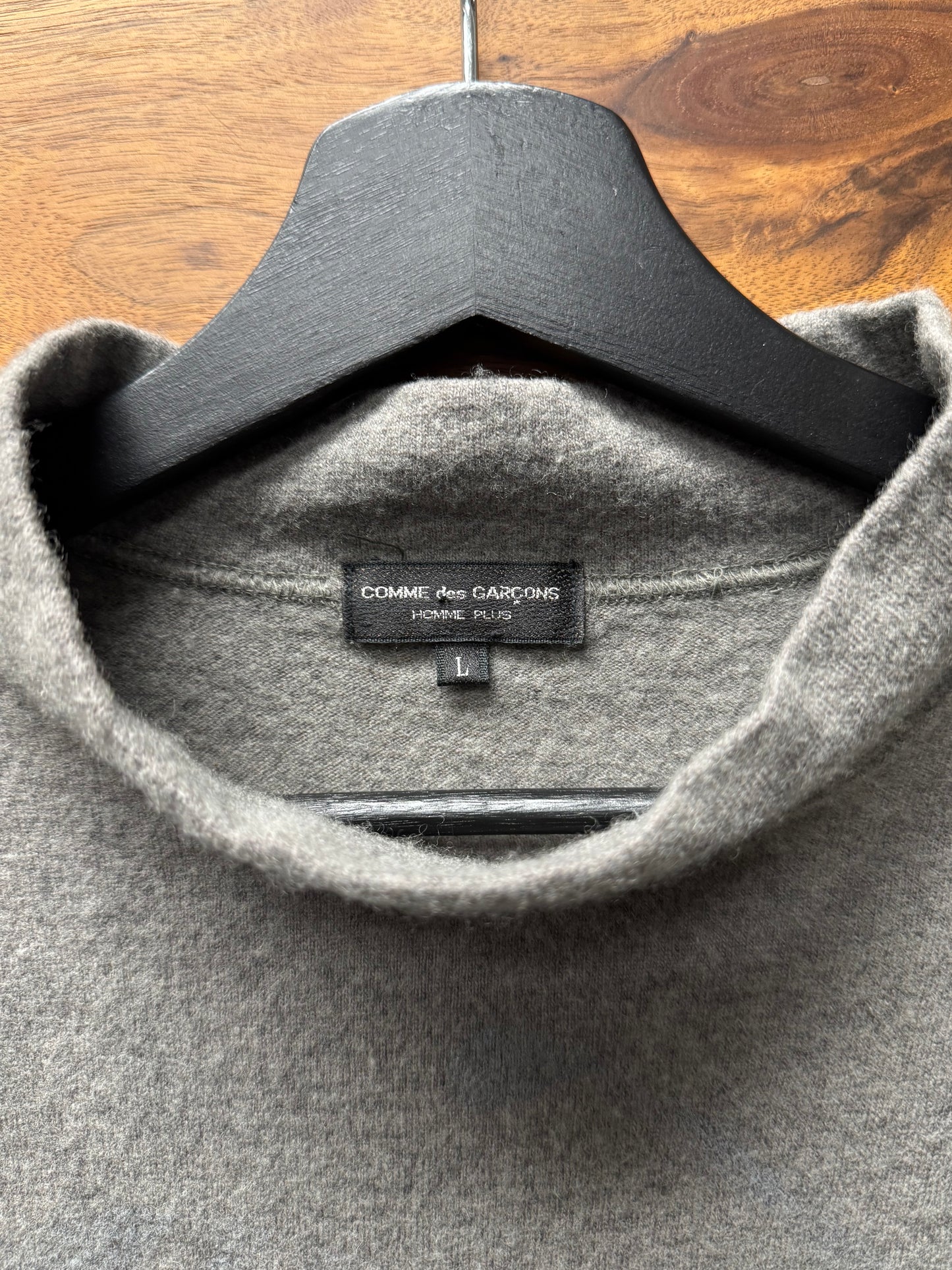 Vintage Comme Des Garçons Homme Wool Mock Neck Sweater