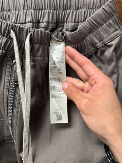 SS2025 Rick Owens ‘Hollywood’ Cargobela Dust Brown Cargo Pants