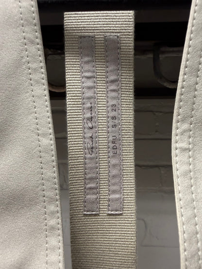 SS2023 Rick Owens ‘Edfu’ Pearl ‘Bauhaus’ Nylon Cargo Vest