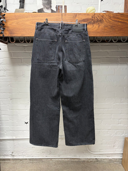 Acne Studios ‘1989 Cut’ Black Wide Leg Denim