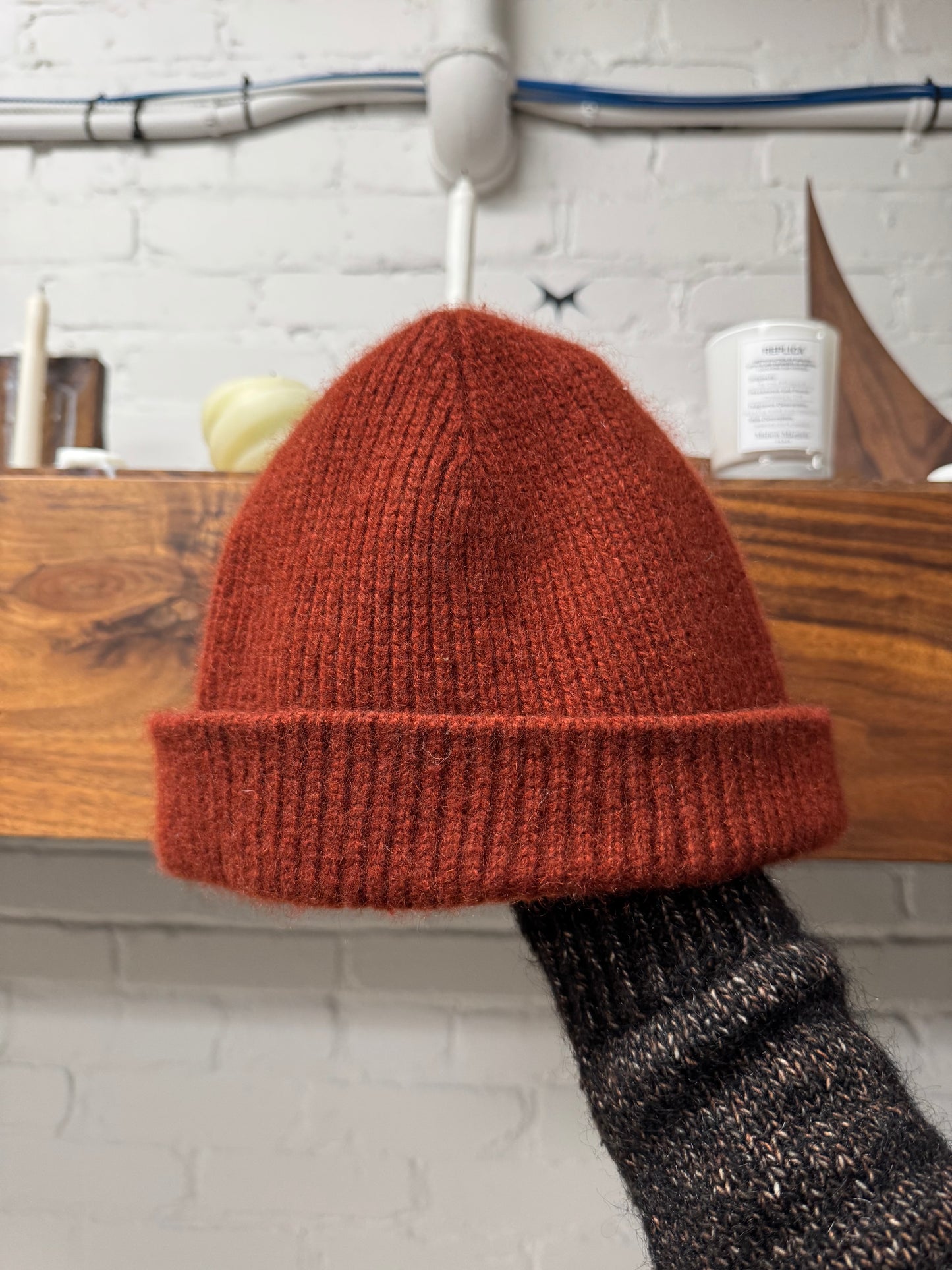 AW2022 Enfants Riches Deprimes Cashmere/Mohair Ribbed Beanie