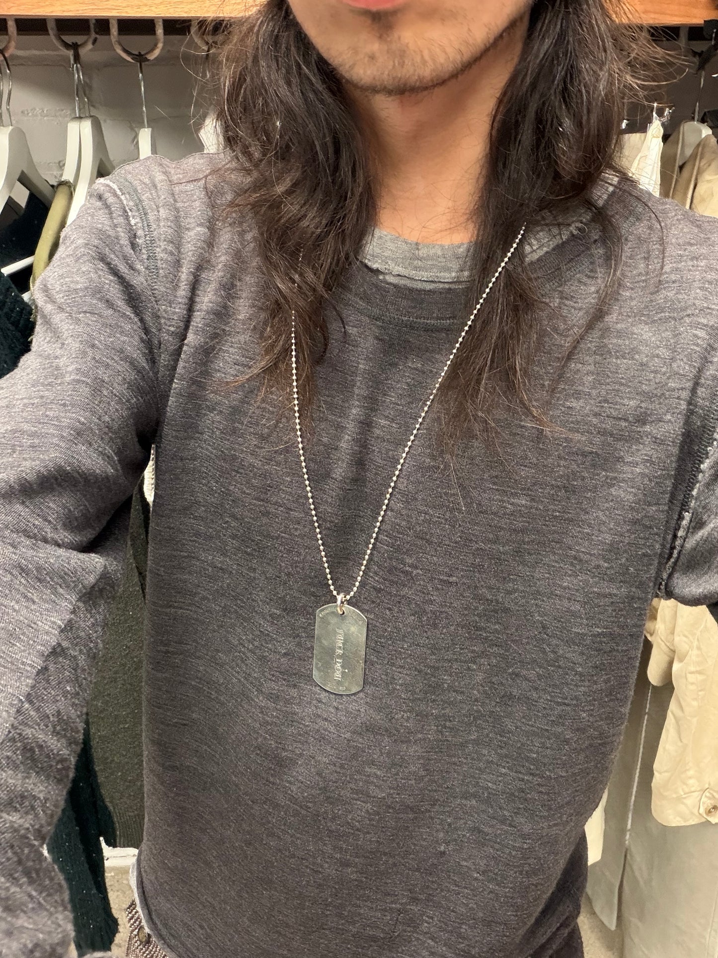 Chrome Hearts 925 Silver Ball Chain