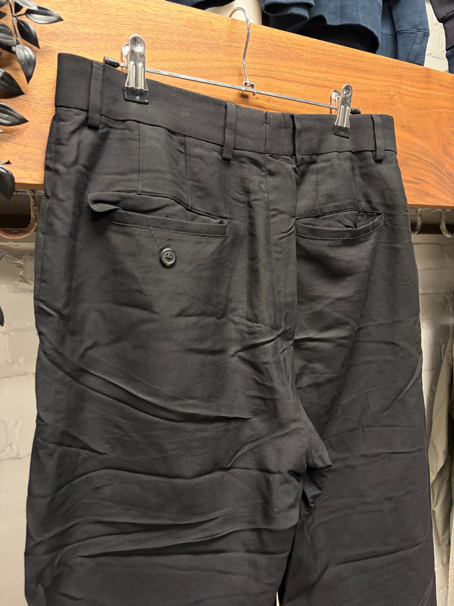 Ann Demeulemeester Lightweight Wide Leg Trousers