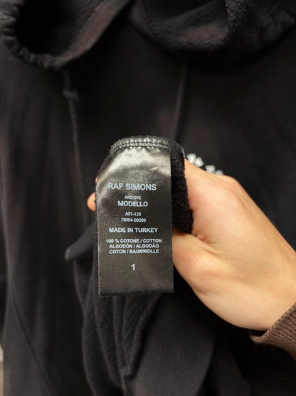 Raf Simons Archive Redux ‘Antwerp’ Black Oversized Hoodie