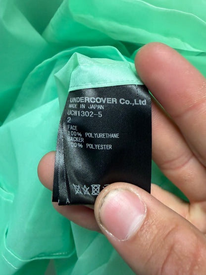 Undercover Translucent Nylon Rain Trench Coat Jacket