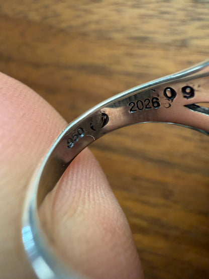 Yohji Yamamoto ‘Vampire’ 950 Solid Silver Fangs Ring