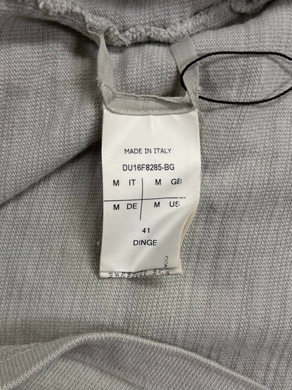Rick Owens ‘Dinge’ Grey Knit Hoodie