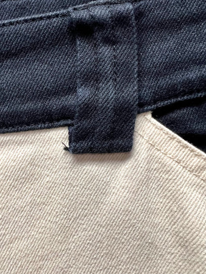 Balenciaga ‘Cummerbund’ Black/White Denim