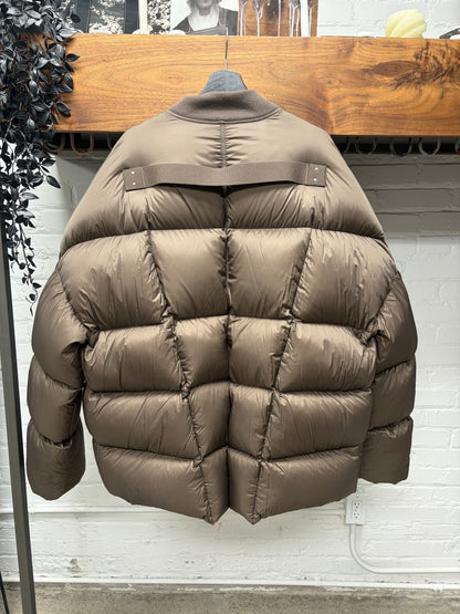 AW2022 Rick Owens ‘Strobe’ Dust Flight Quilted Jacket