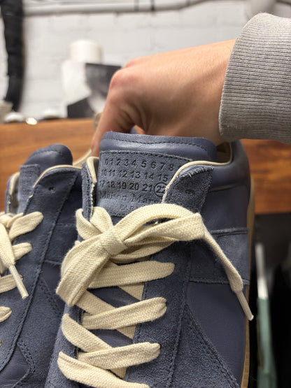 Maison Margiela G.A.T. Indigo Blue/Gum Sole Sneakers