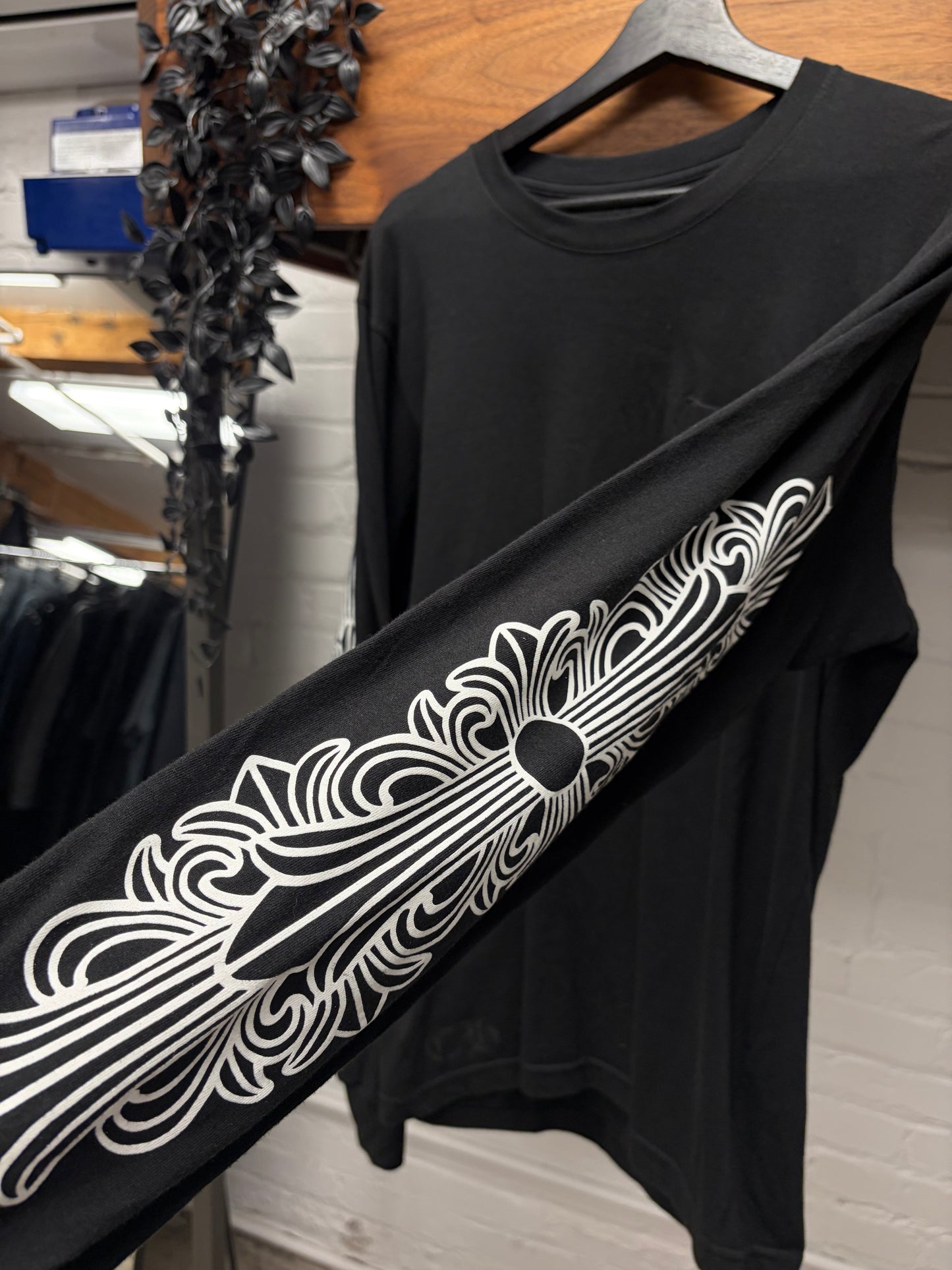 Chrome Hearts Las Vegas Store Exclusive Horseshoe Logo Long Sleeve Shirt