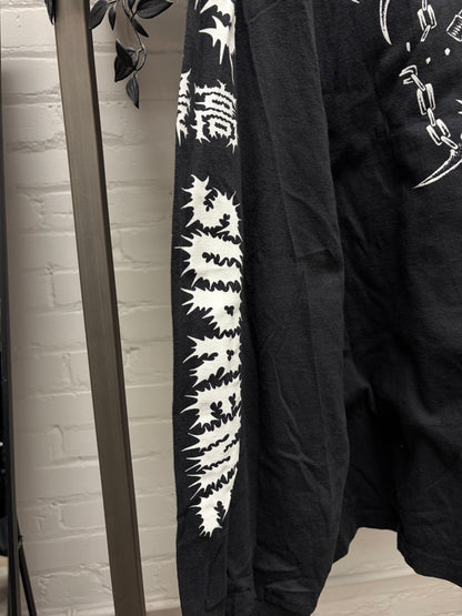 AW2025 Supreme x Yohji Yamamoto Spider Web Long Sleeve Shirt