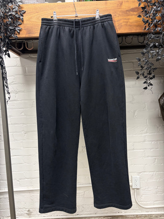AW2023 Balenciaga ‘Campaign Logo’ Heavy Terry Cotton Sweatpants