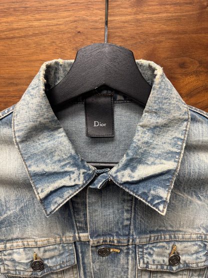 Dior Homme by Kris Van Assche ‘Light Wash Blue’ Denim Trucker Jacket
