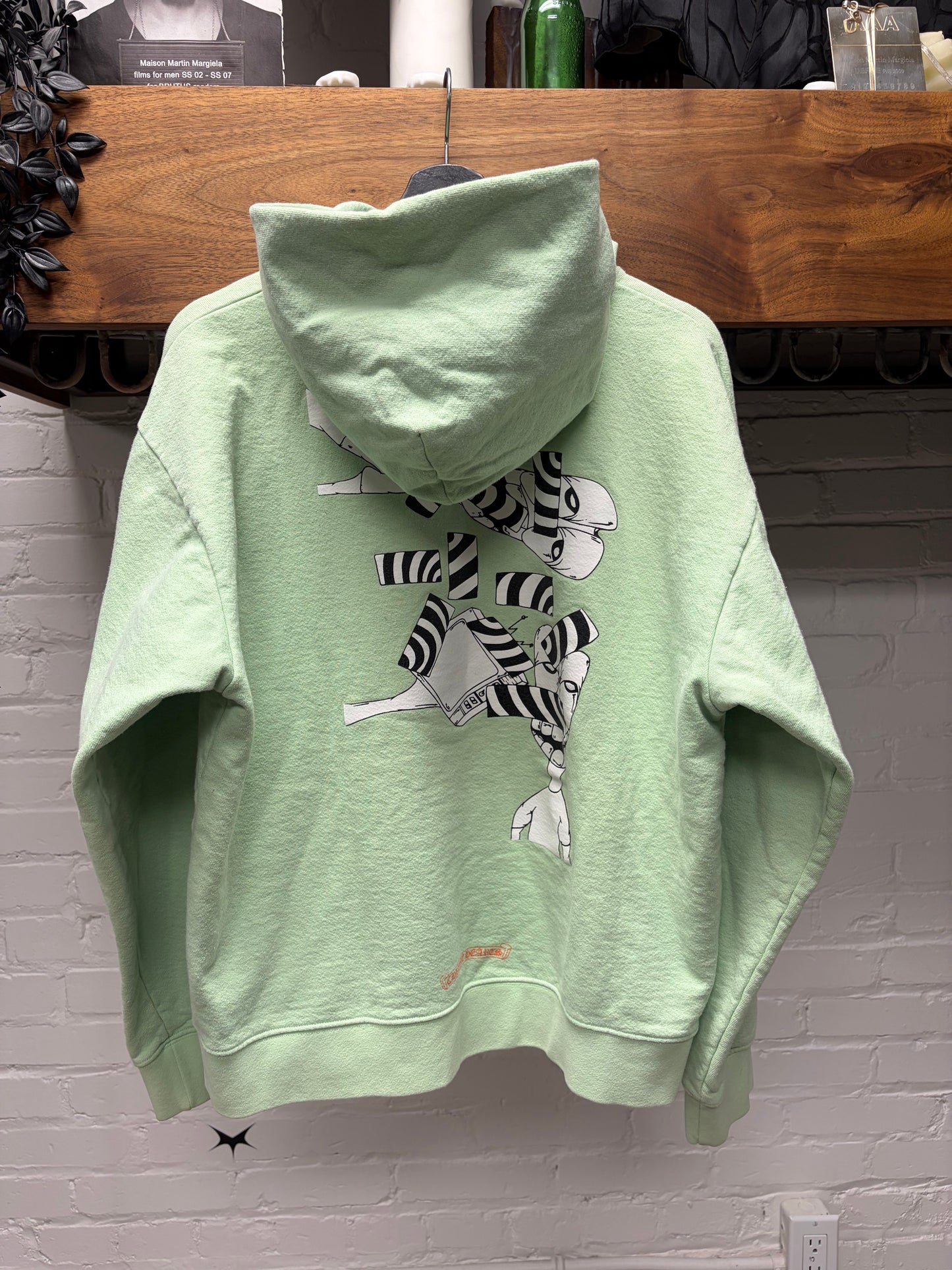 Chrome Hearts x Matty Boy ‘Lust’ Mint Green Pullover Hoodie