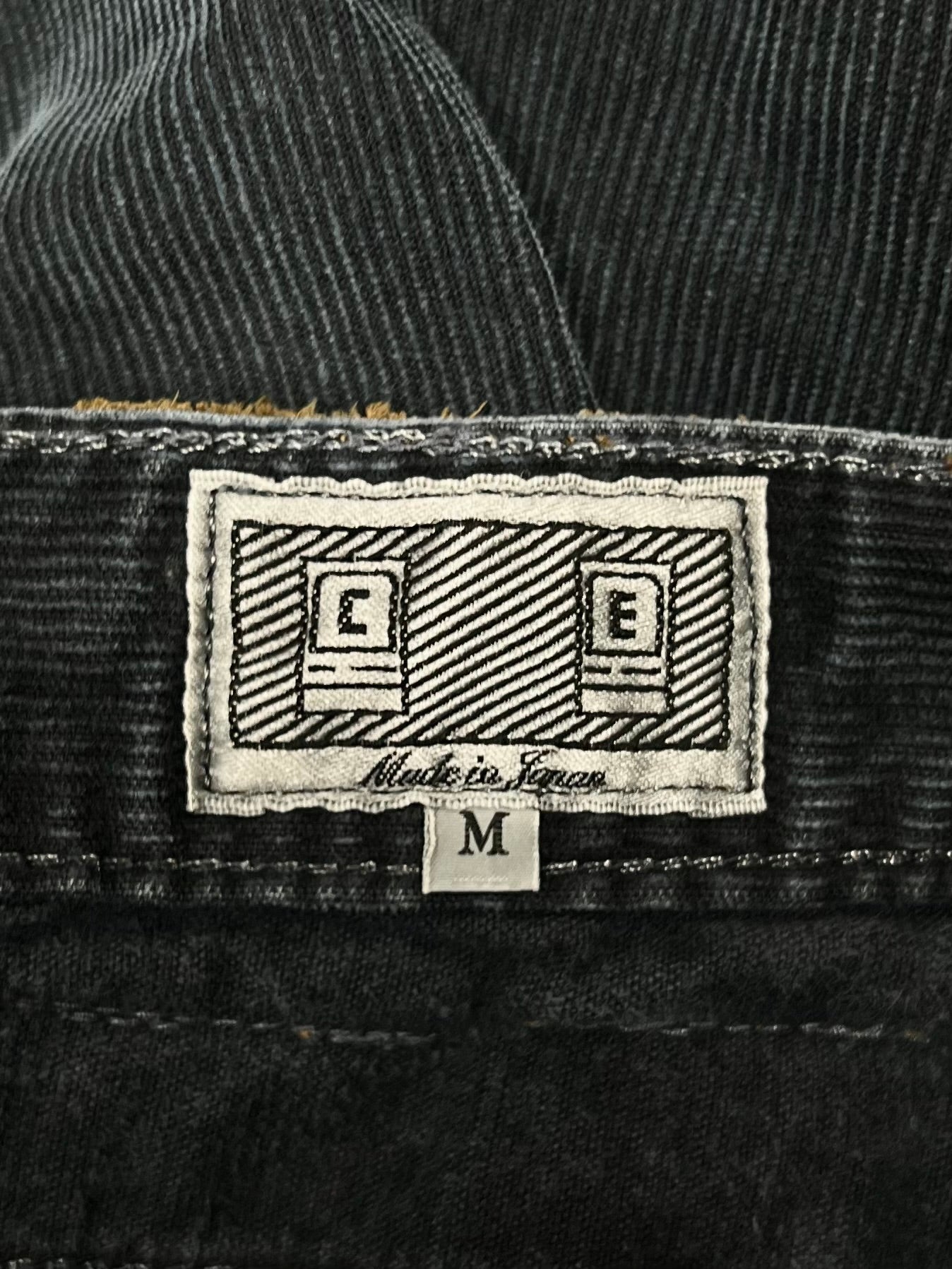Cav Empt Overdyed Blue Corduroy Pants