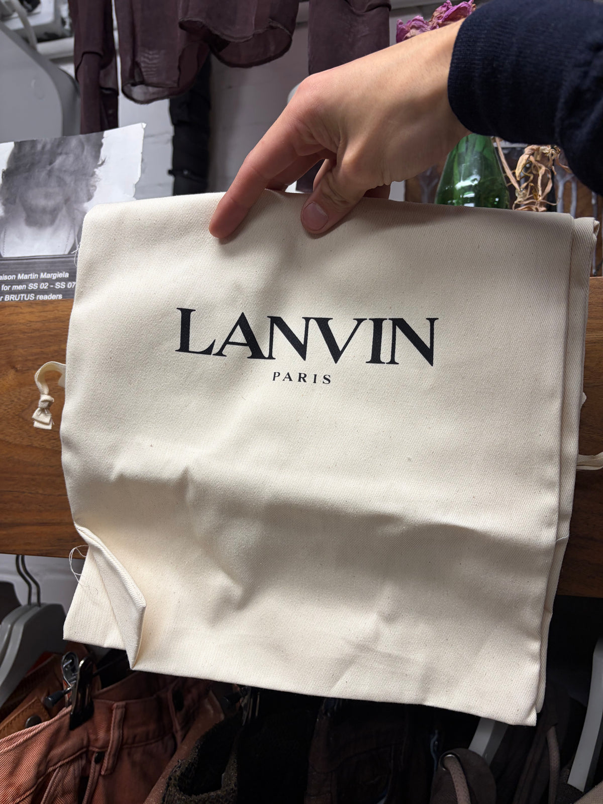 Lanvin Curb Jumbo Lace Low Top Padded Skate Sneakers