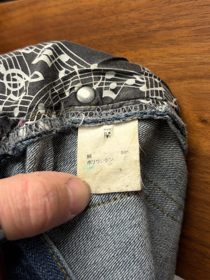 Number (N)ine Darted Blue Skinny Jeans