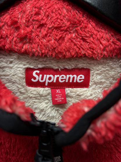 AW2024 Supreme x Kate Moss Red/Black Graphic Fleece