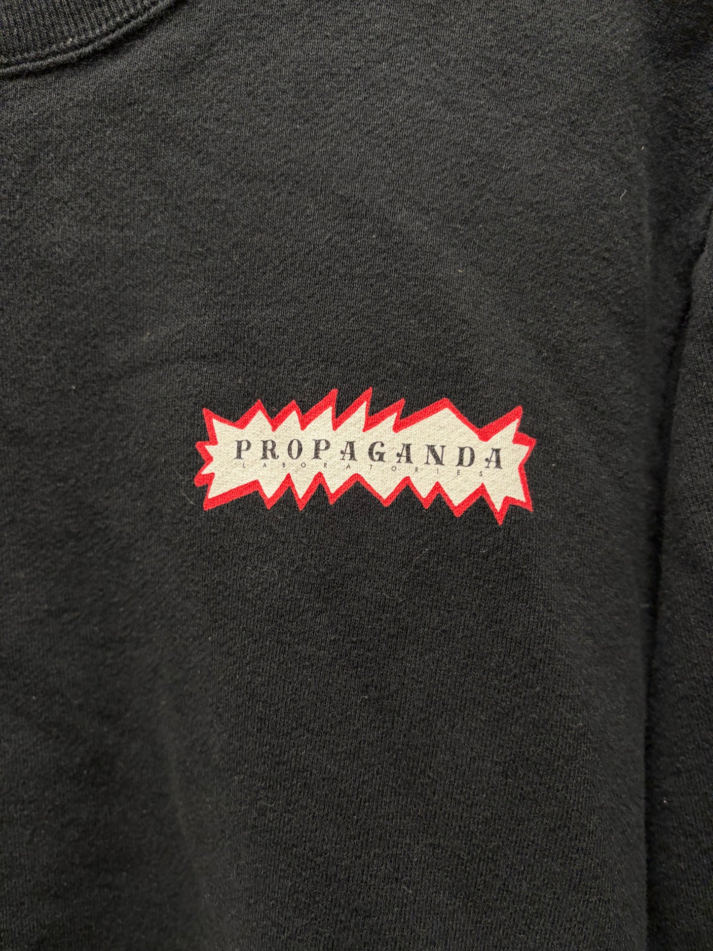 Undercover ‘Propaganda Laboratories’ Black Crewneck Sweatshirt