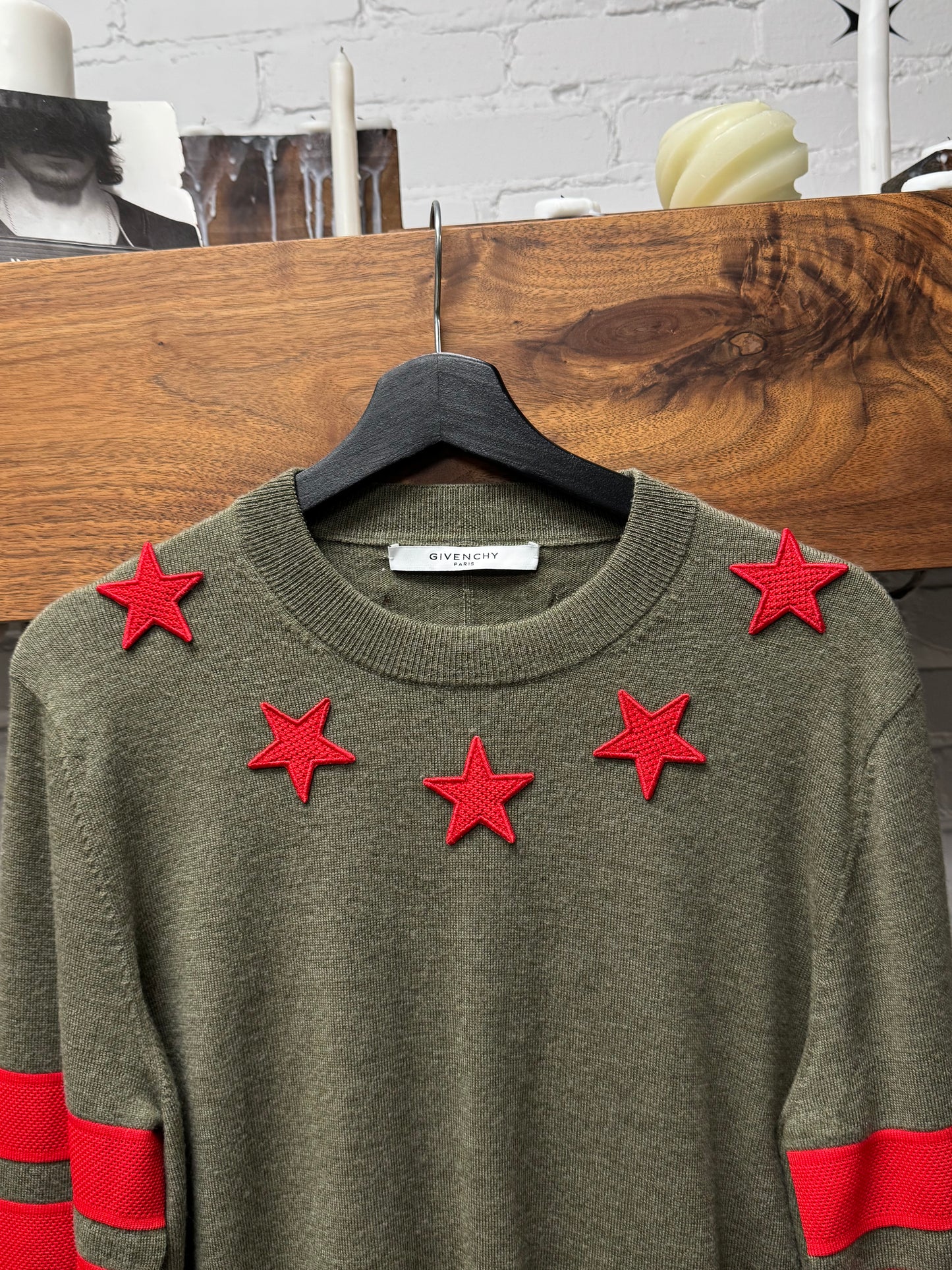 AW2015 Givenchy by Ricardo Tisci ‘Stars & Stripes’ Knit Sweater