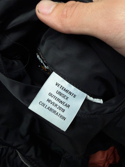 AW2019 Vetements x Alpha Industries ‘Racing’ Moto Patched Bomber Jacket