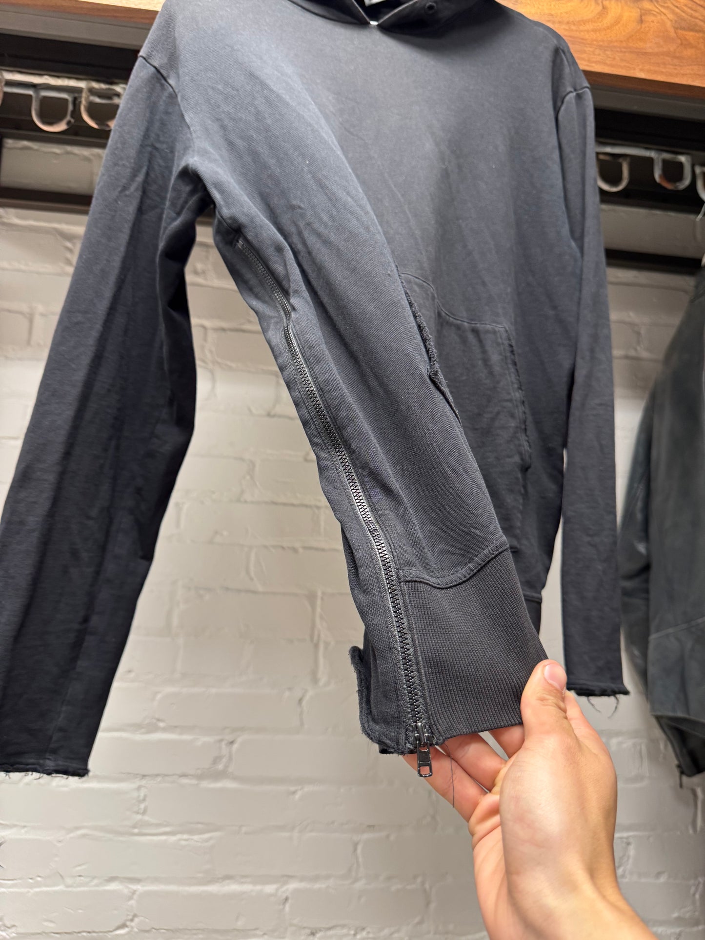 Y-3 Yohji Yamamoto x Adidas Side Zip Hoodie