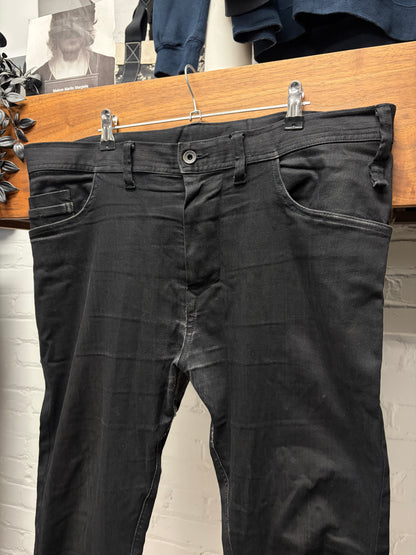 SS2017 Julius 10oz Black Skinny Cut Stretch Denim
