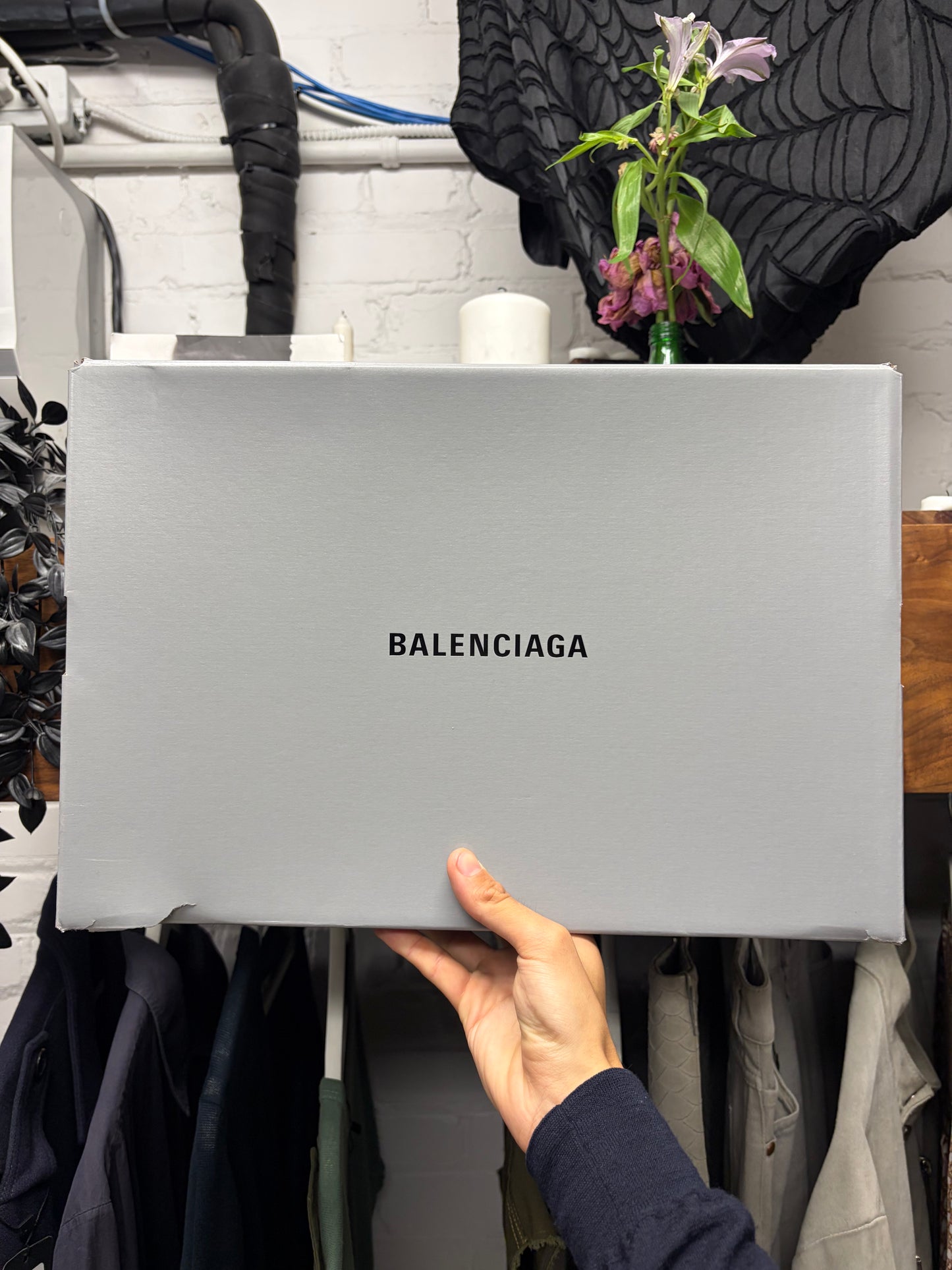 Balenciaga ‘3XL’ Extreme Laces Black/White Low Top Sneakers