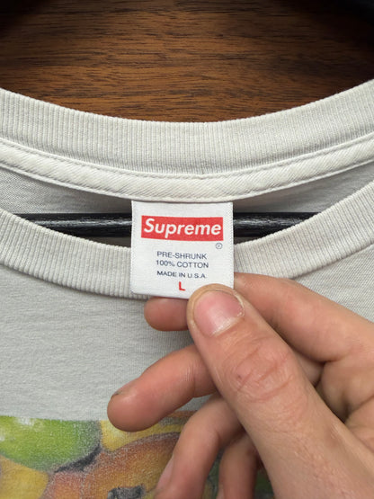 SS2019 Supreme ‘Fruit’ White Photo Graphic T-Shirt