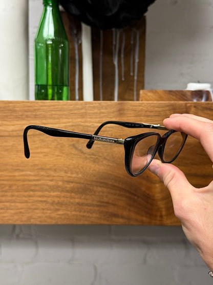 Dolce and Gabbana Black Cat Eye Prescription Glasses