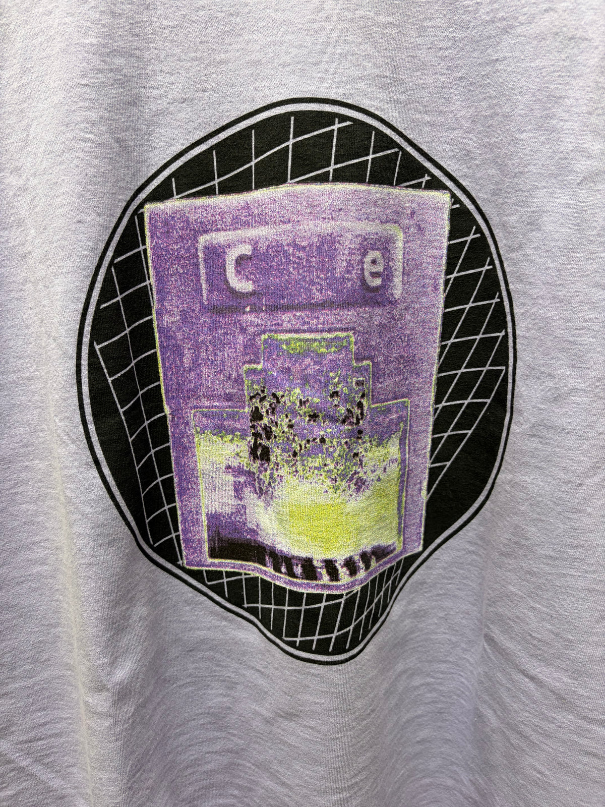 Cav Empt ‘AS EtherType’ Purple Graphic T-Shirt