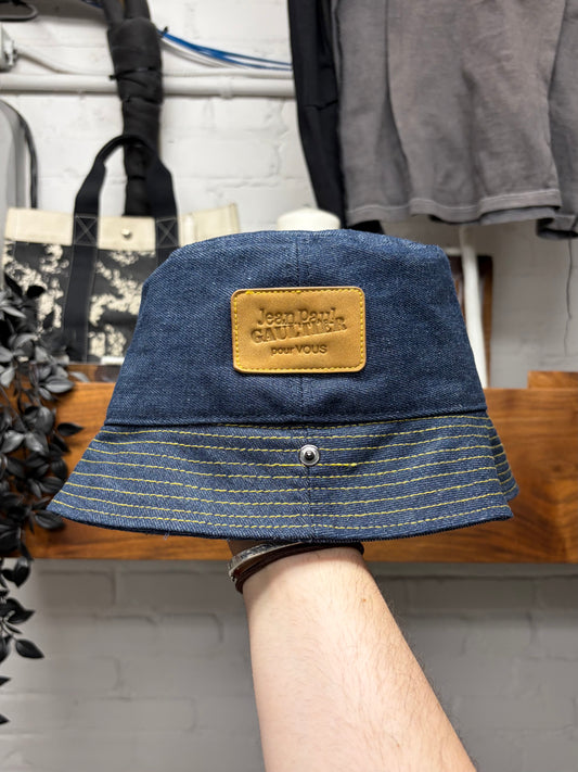 Jean Paul Gaultier Denim Bucket Hat