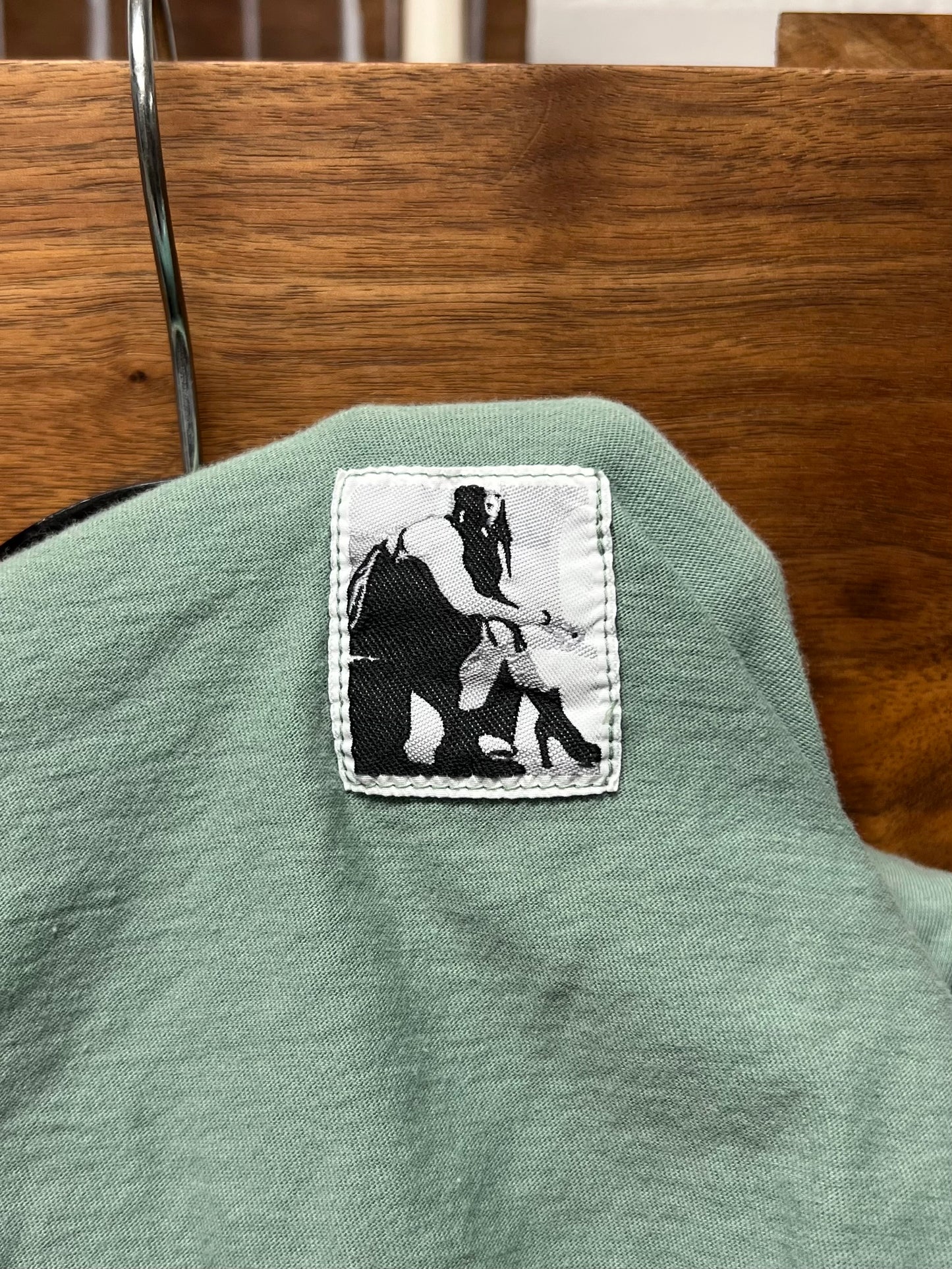 Rick Owens DRKSHDW ‘Aqua’ Blue Pullover Hoodie