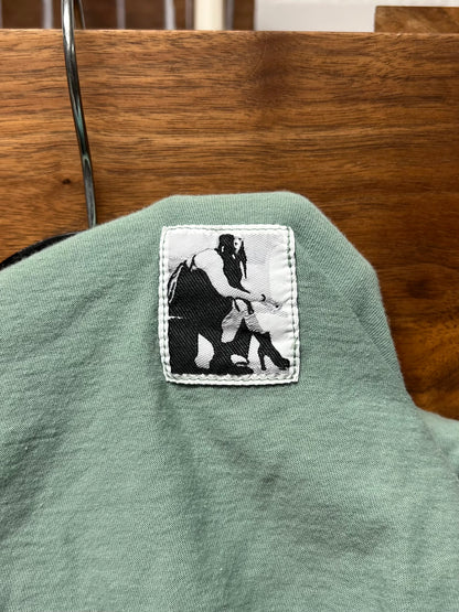 Rick Owens DRKSHDW ‘Aqua’ Blue Pullover Hoodie