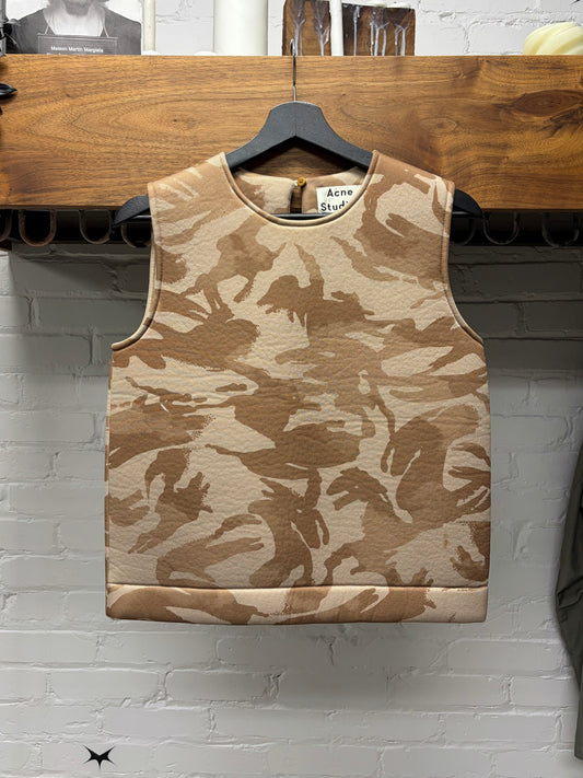 Acne Studios Brown ‘Desert Camo’ Vest