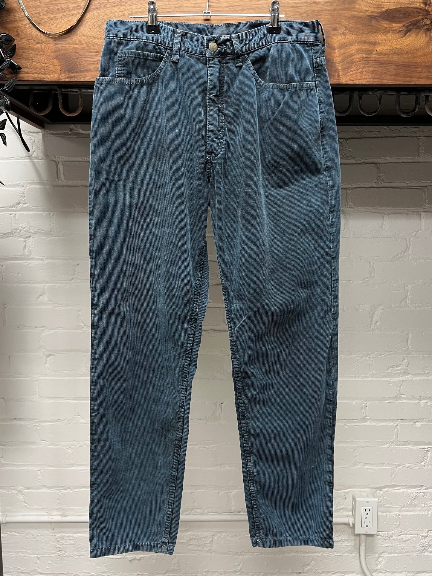 Cav Empt Overdyed Blue Corduroy Pants