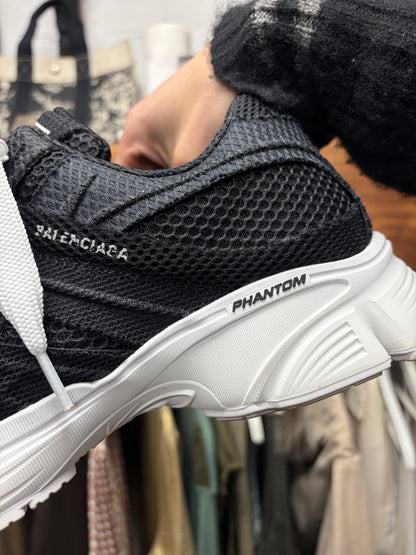 Balenciaga ‘Phantom’ Black/White Low Top Sneakers