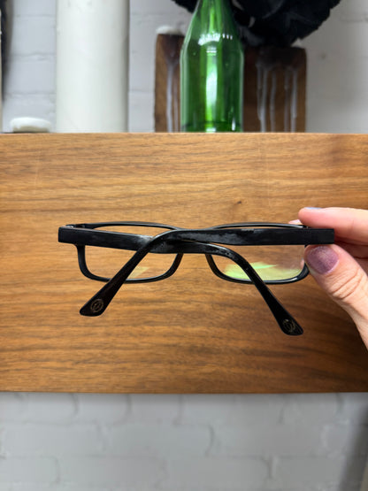 Cartier Black Rectangular Shape Prescription Glasses